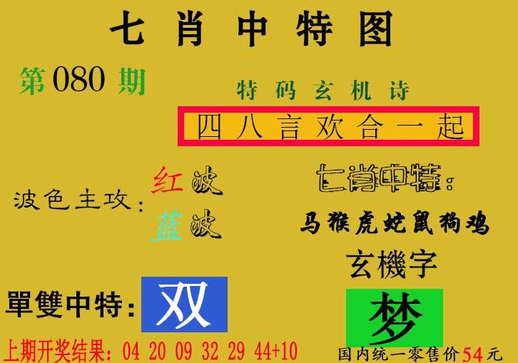 2025080期七肖中特