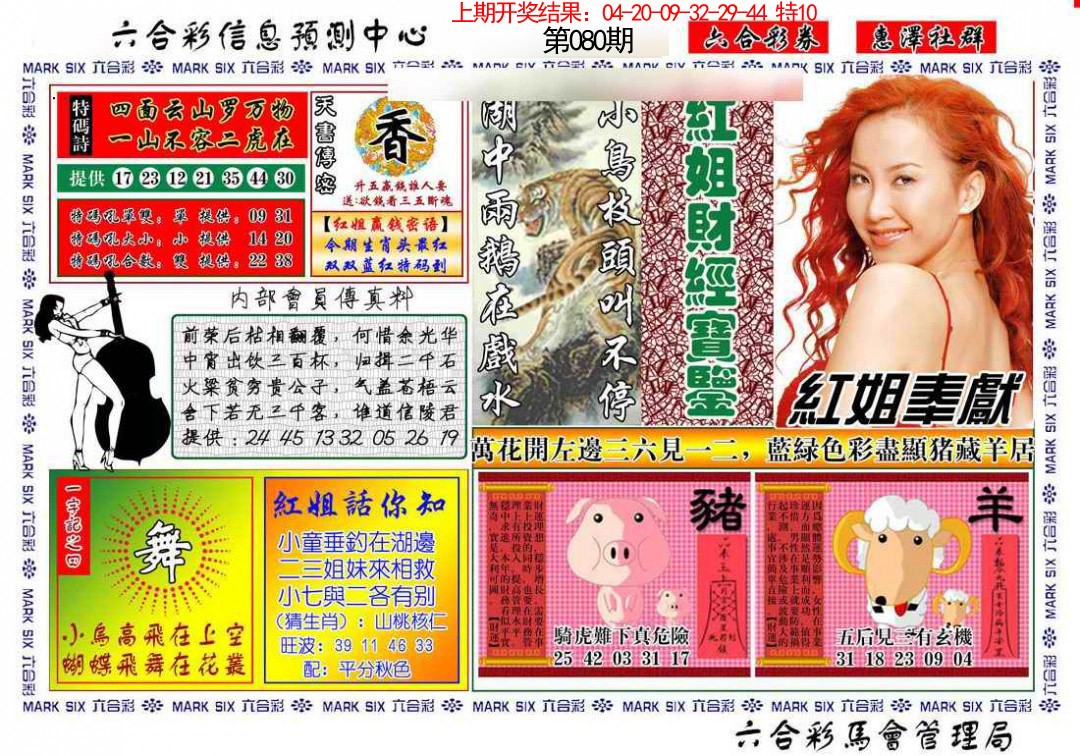 2025080期红姐财经宝鉴