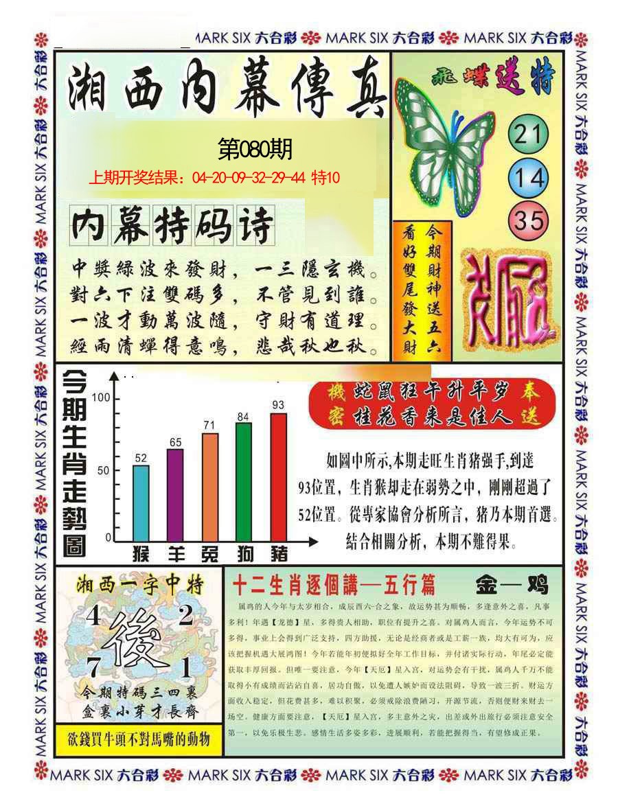 2025080期湘西内幕传真A