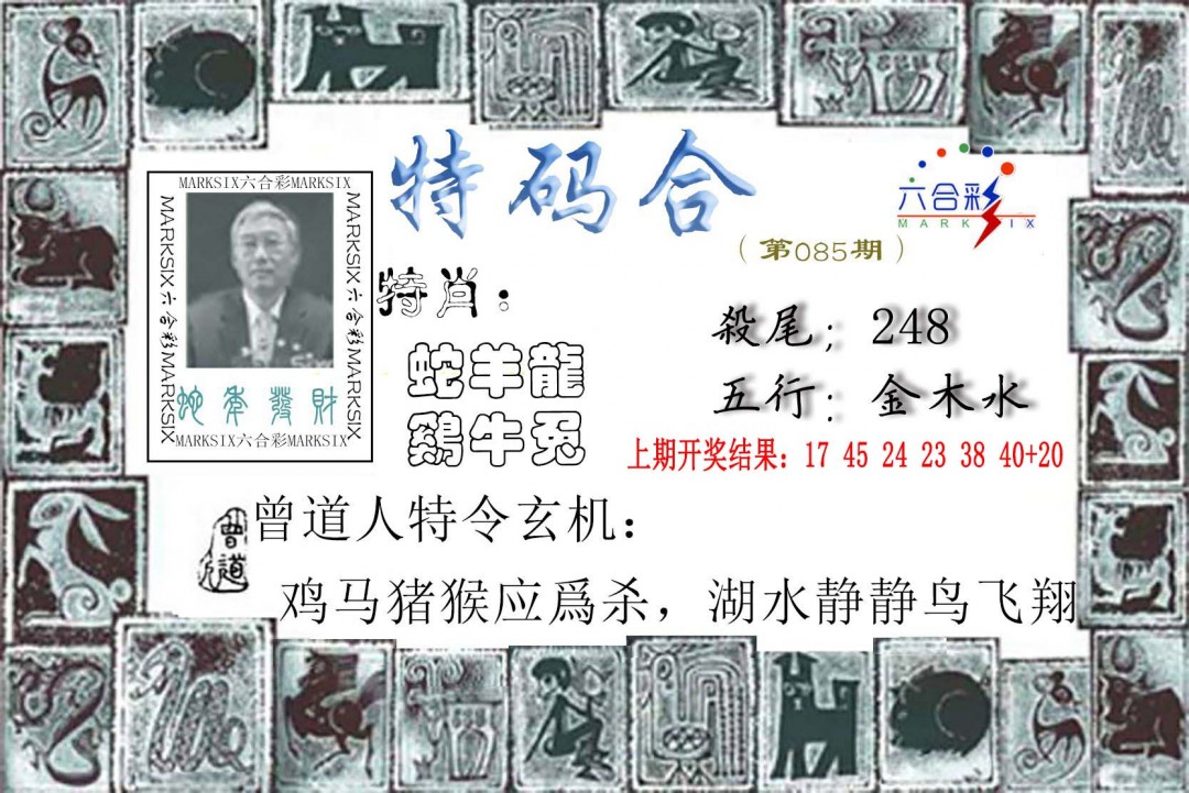 2025085期特准特码令
