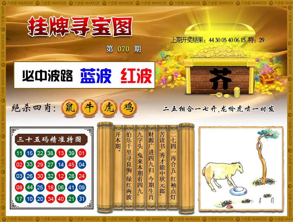 2025070期挂牌寻宝
