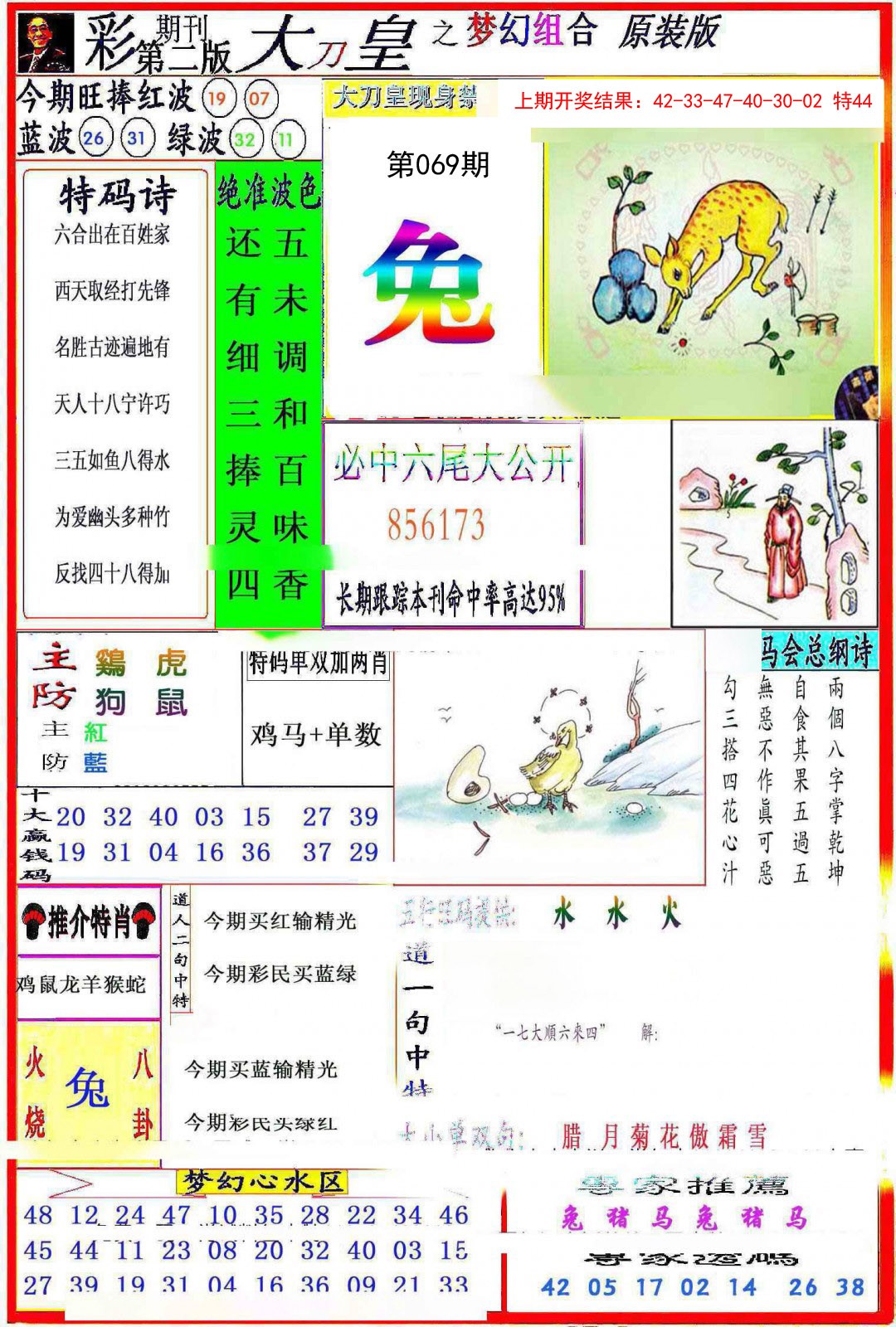 2025069期大刀皇之(梦幻组合)