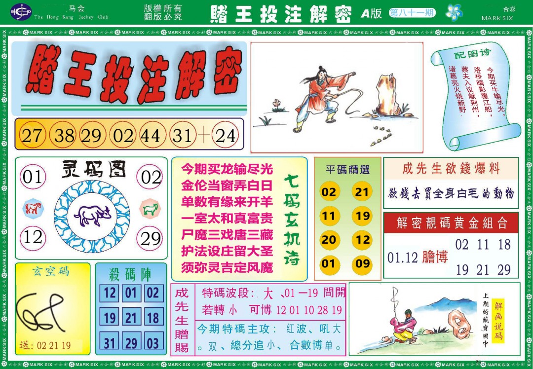 2025081期赌王投注解密