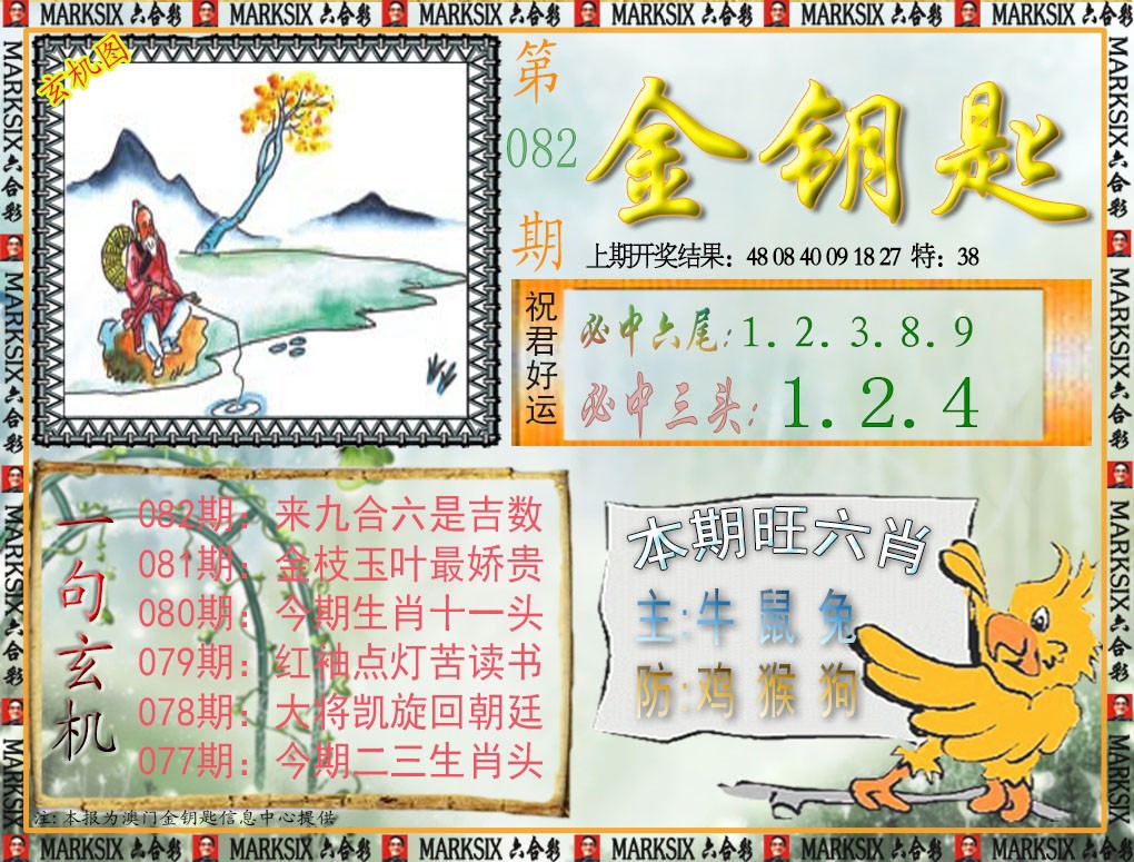2025082期金钥匙
