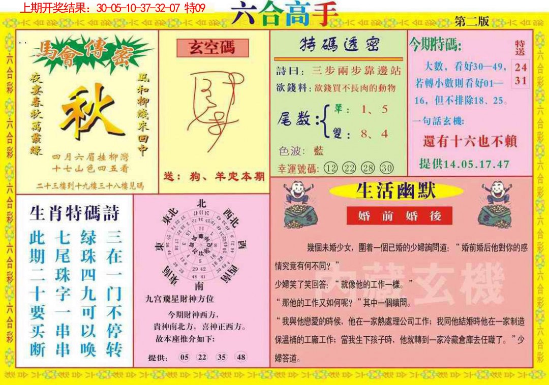 2025076期六合高手B