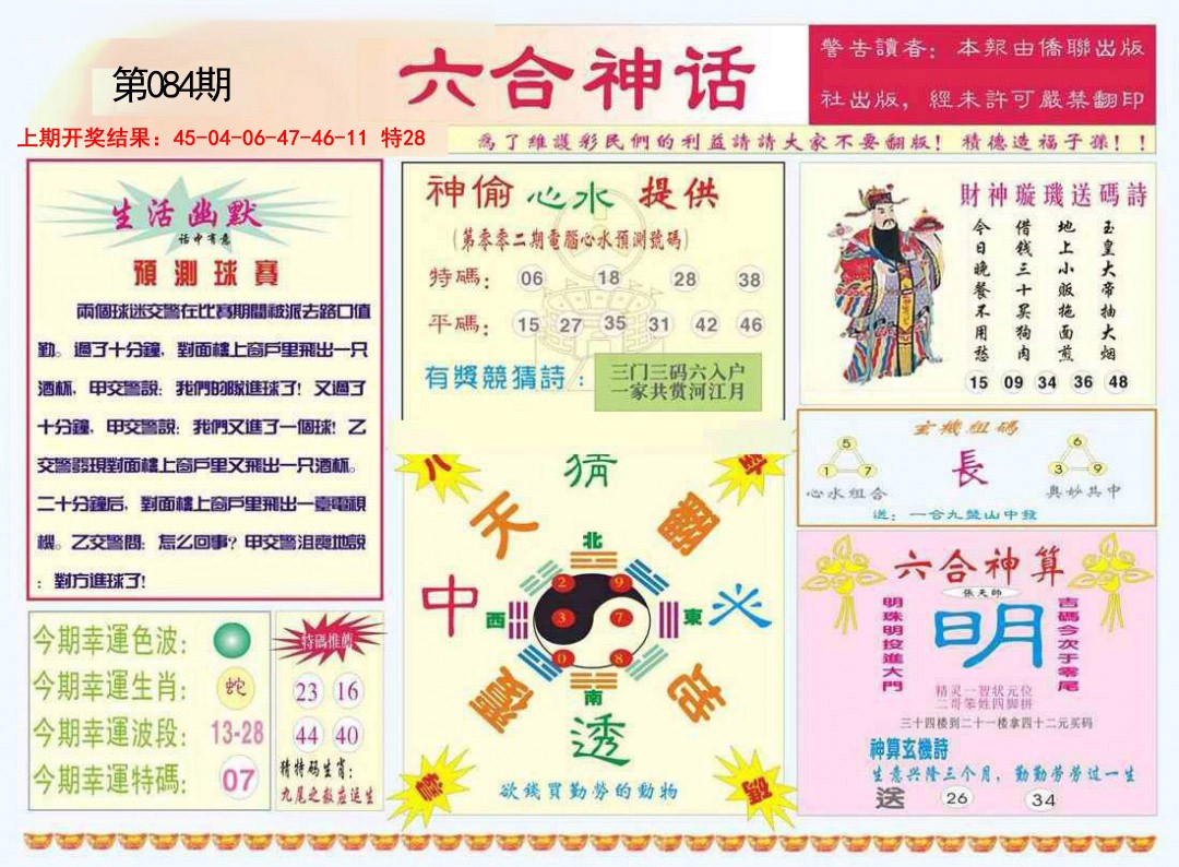 2025084期六合神话