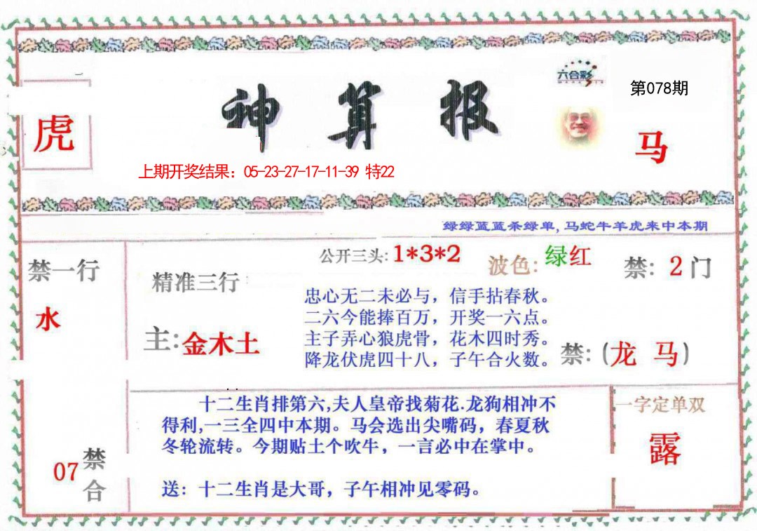 2025078期神算報