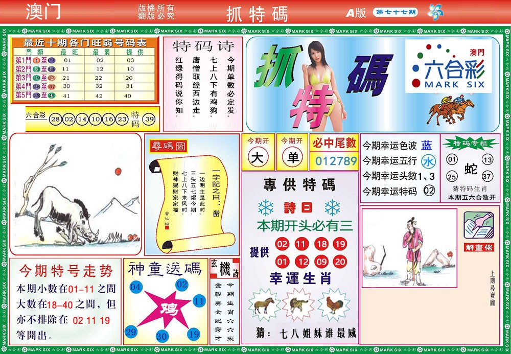2025077期118抓特码A