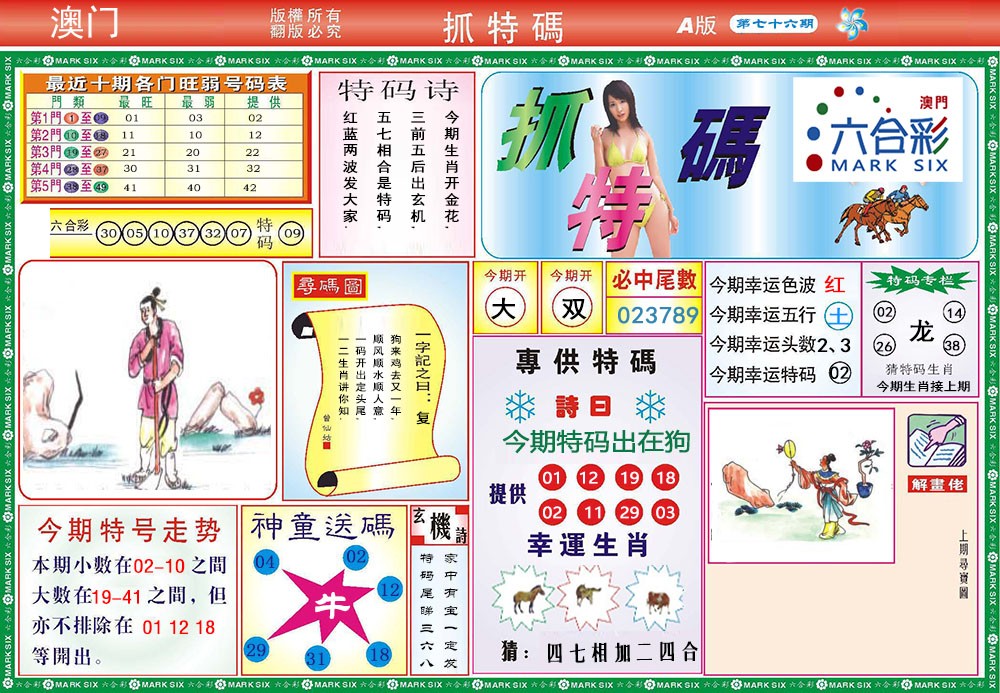 2025076期118抓特码A