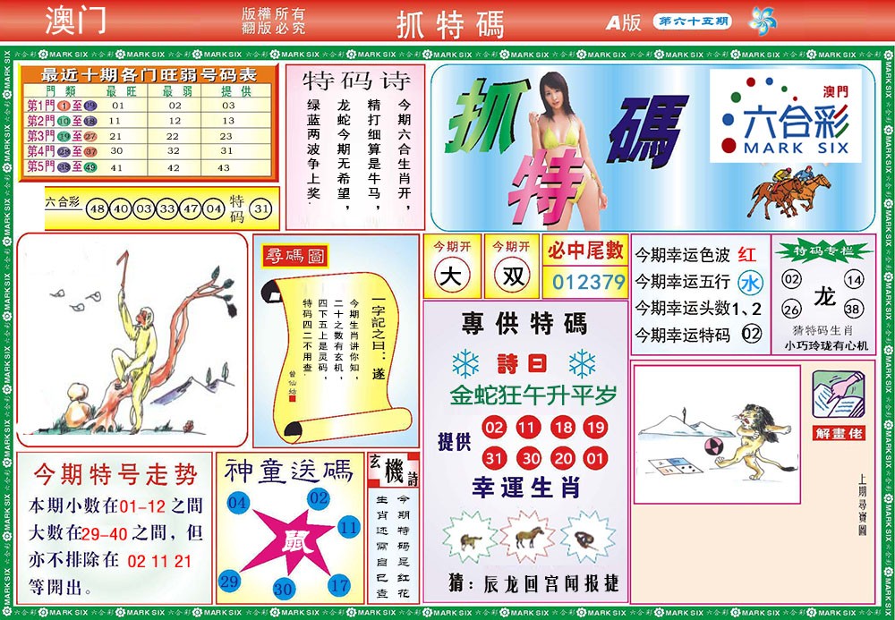 2025065期118抓特码A