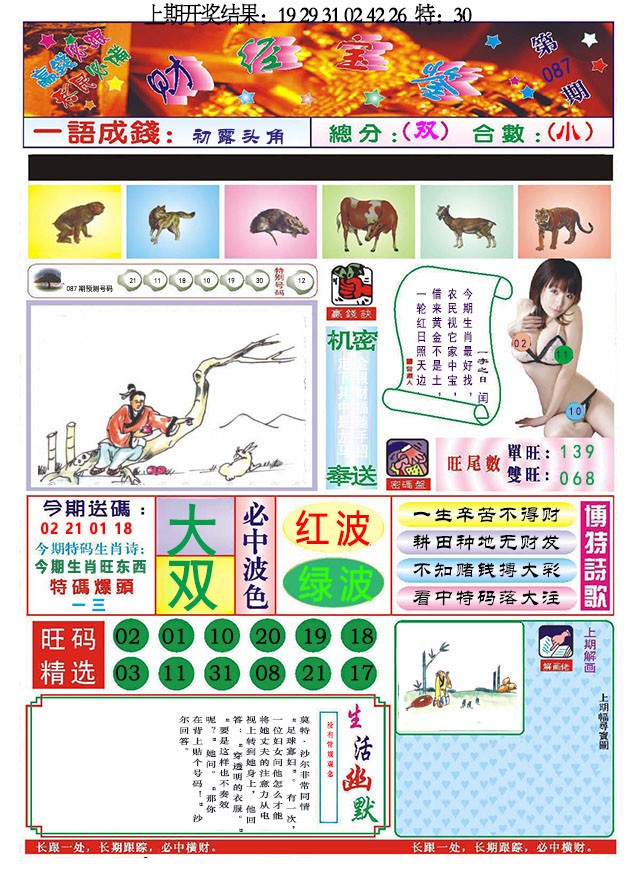 2025087期118财经宝鉴