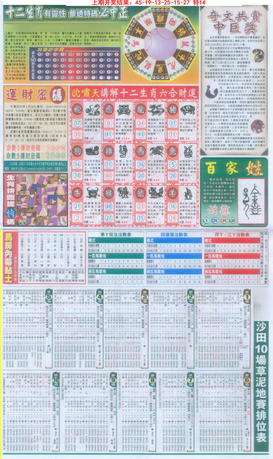 2025090期新报跑狗-1(正面)