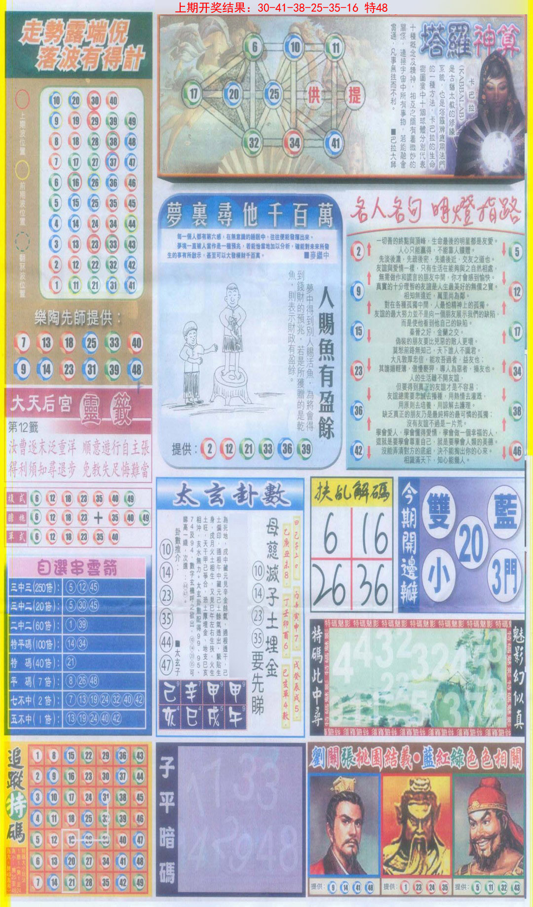 2025066期新报跑狗-2(背面)