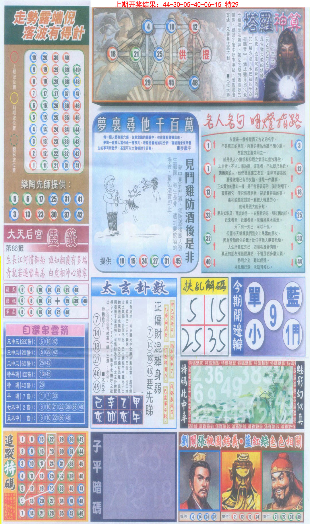 2025070期新报跑狗-2(背面)