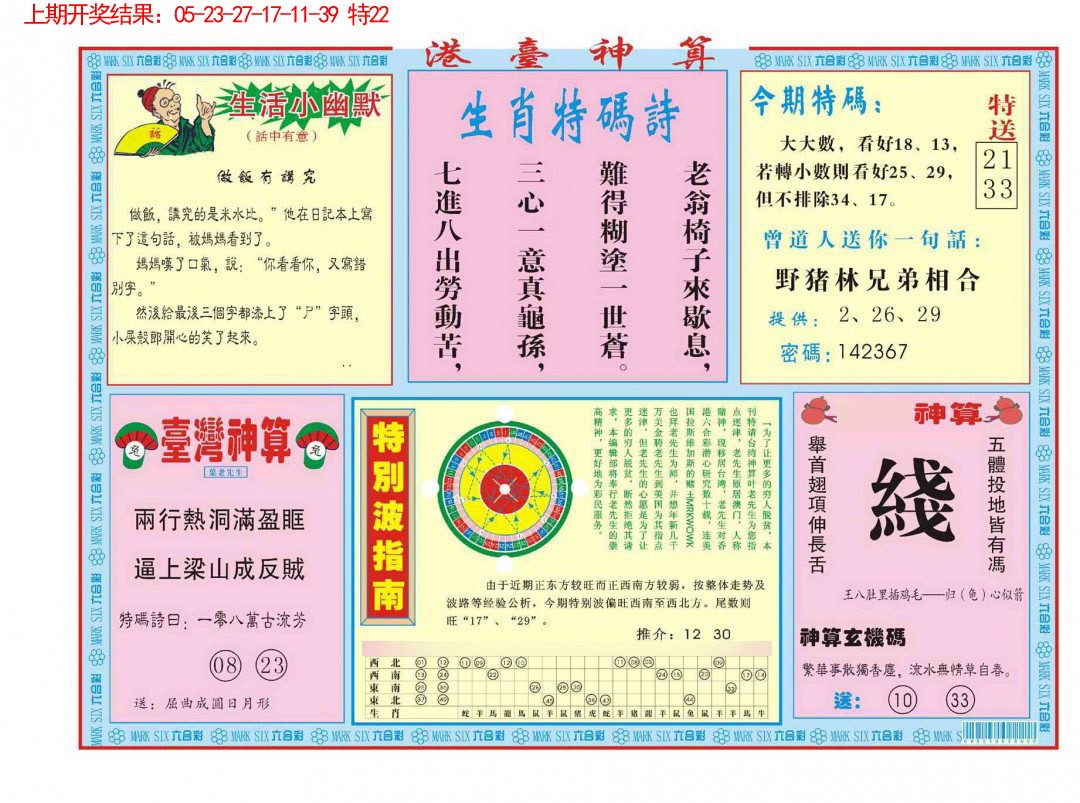 2025078期港台神算B