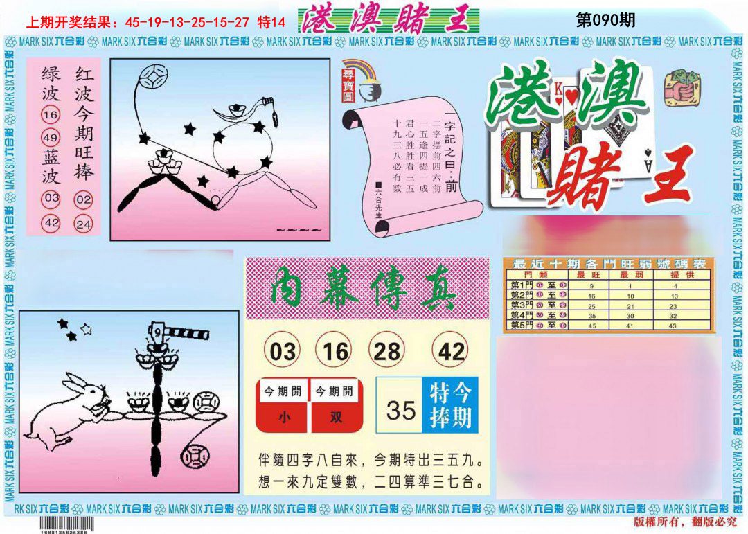 2025090期港澳赌王A