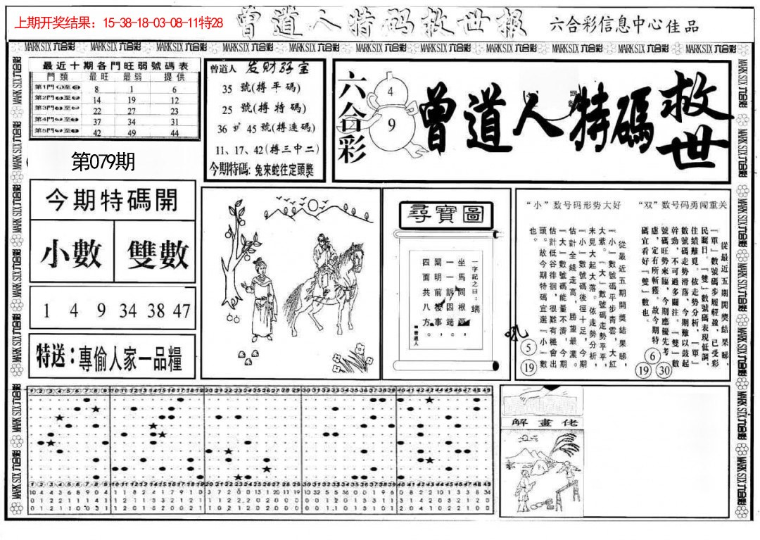 2025079期曾道人特码救世A