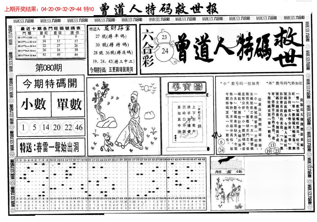 2025080期曾道人特码救世A