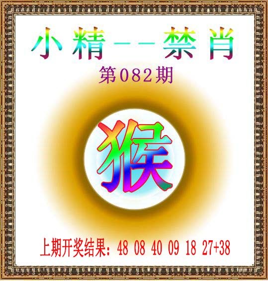 2025082期小精禁肖