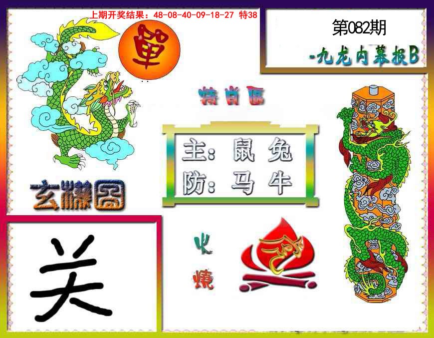 2025082期九龙内幕特肖图B
