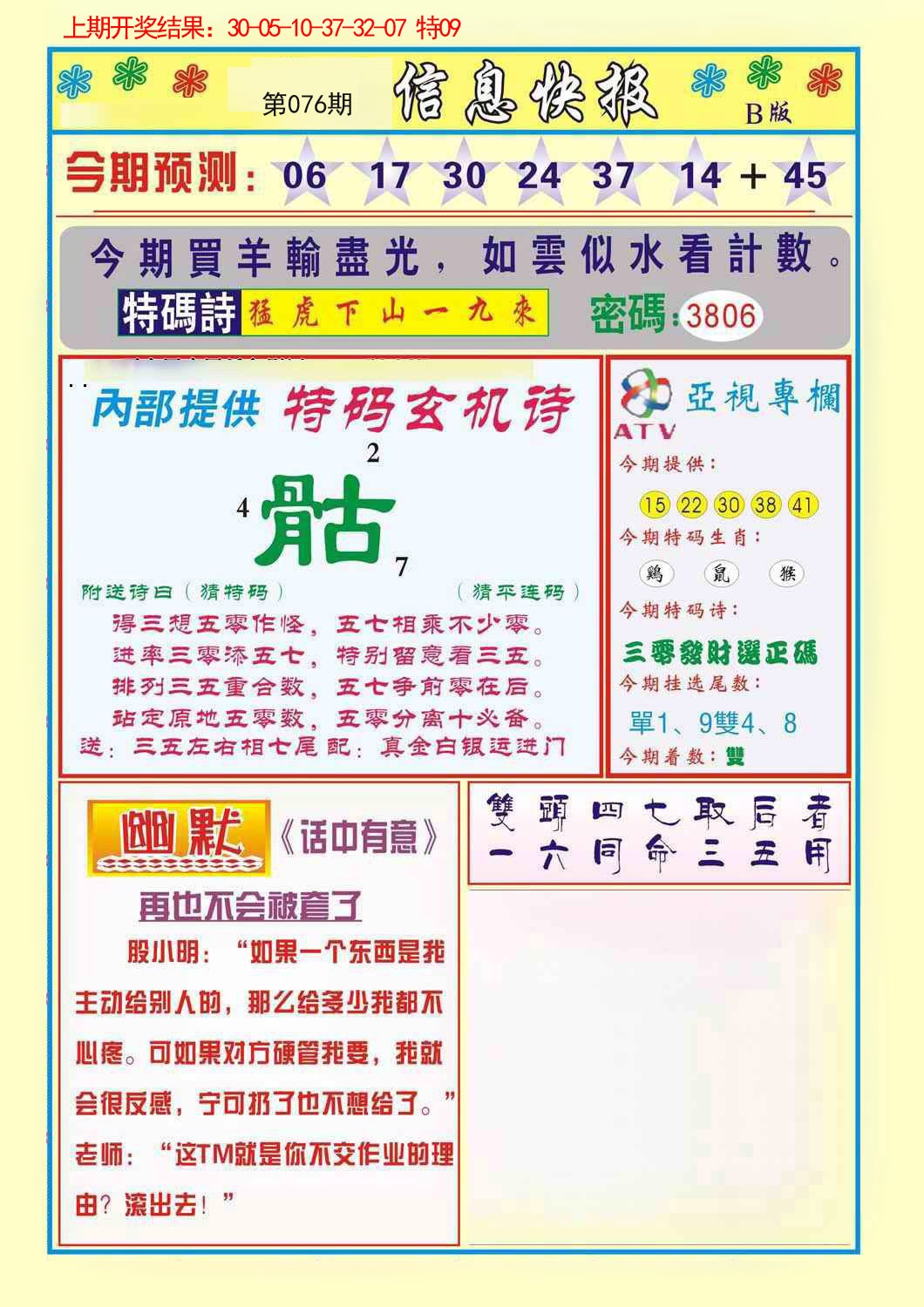 2025076期信息快报B
