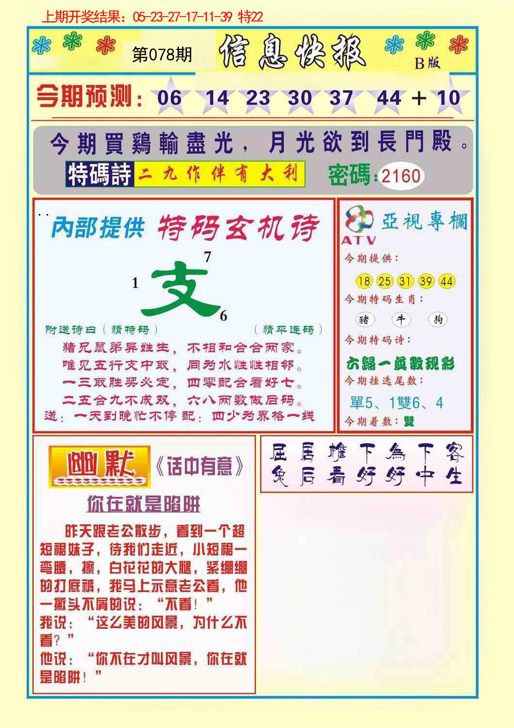 2025078期信息快报B