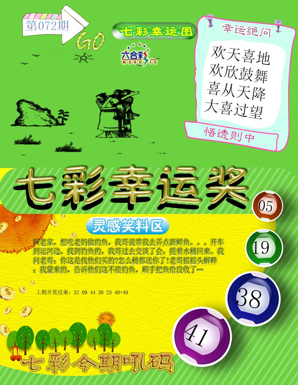 2025072期七彩幸运奖