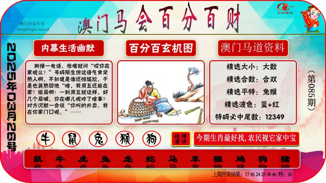 2025085期百分百财经