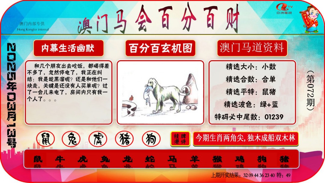 2025072期百分百财经