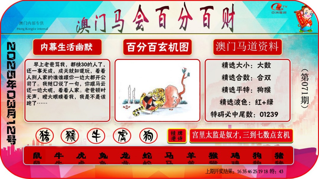 2025071期百分百财经