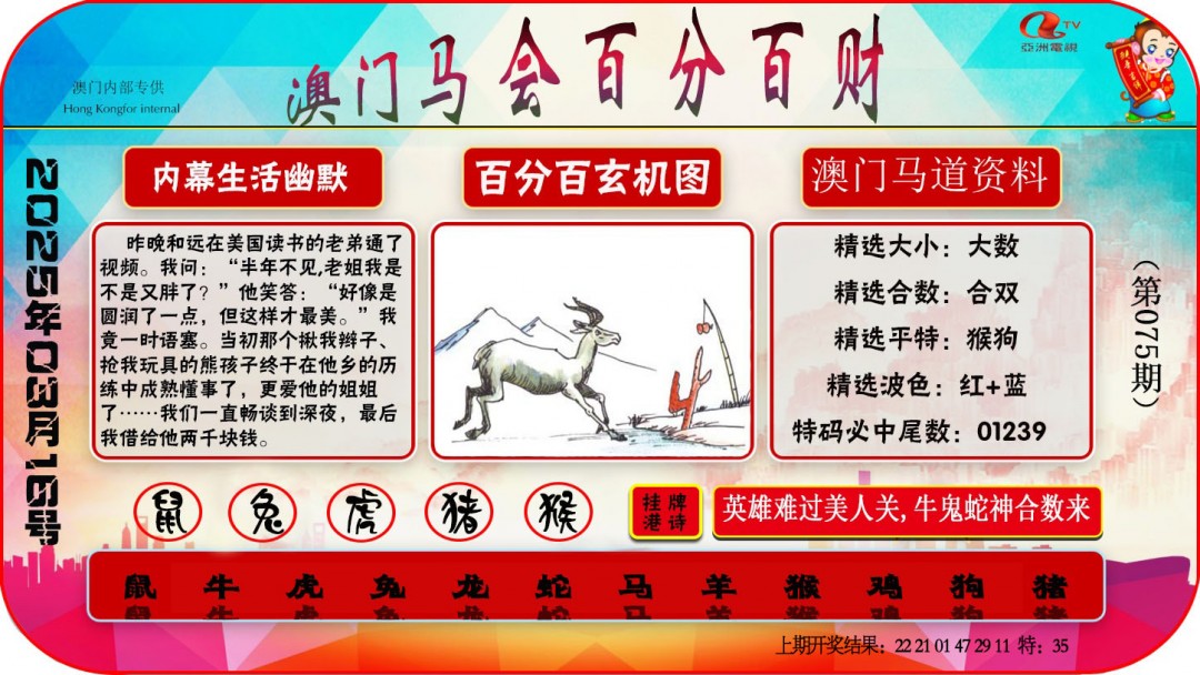 2025075期百分百财经