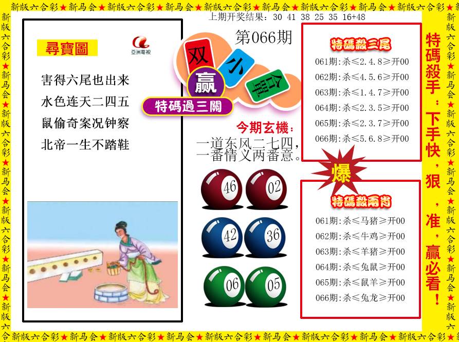 2025066期特码过三关