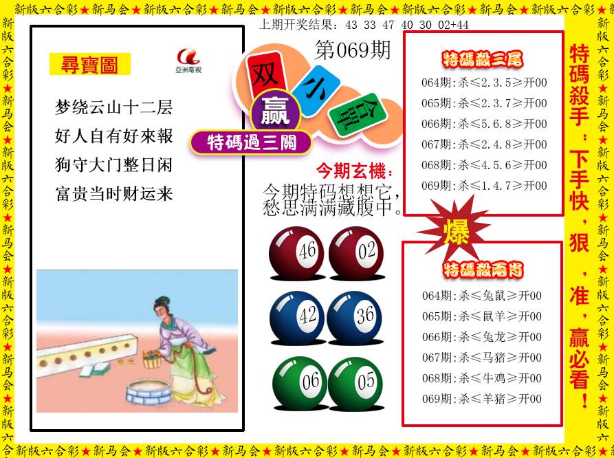 2025069期特码过三关