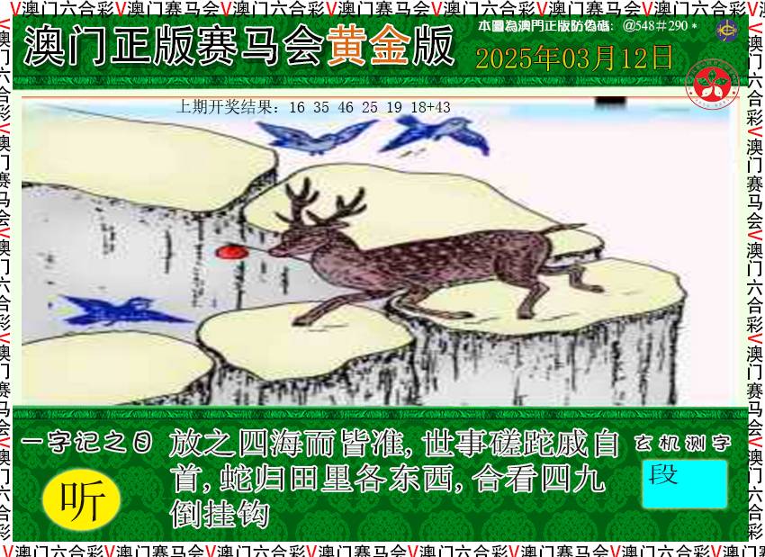 2025071期赛马会黄金版