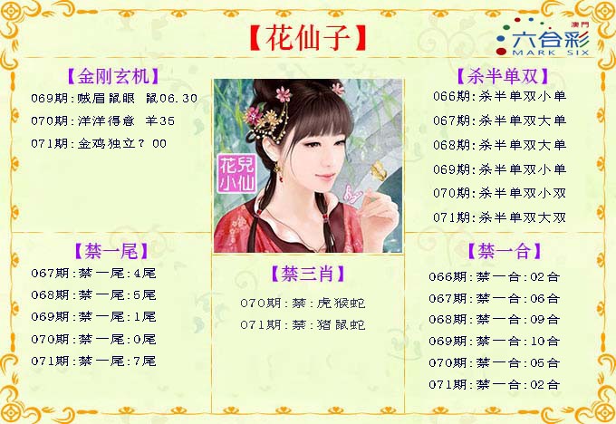 2025071期花仙子