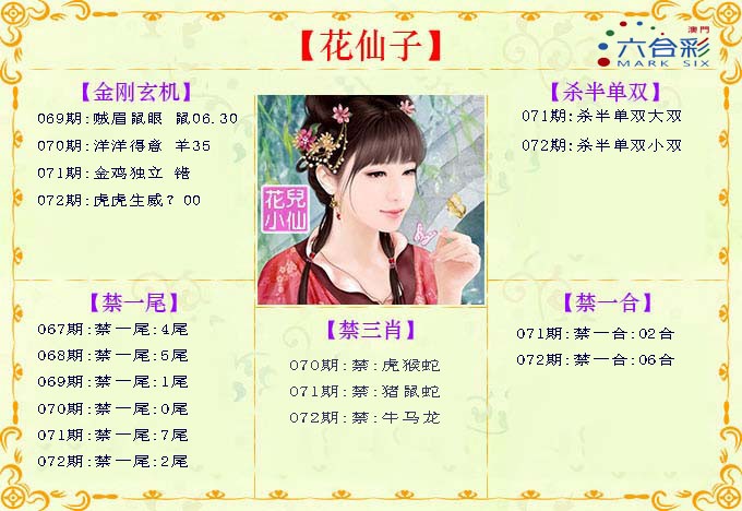 2025072期花仙子