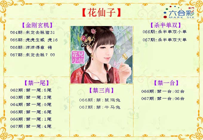 2025067期花仙子