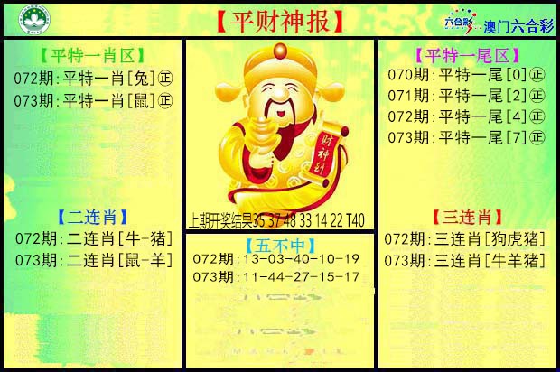 2025073期平财神