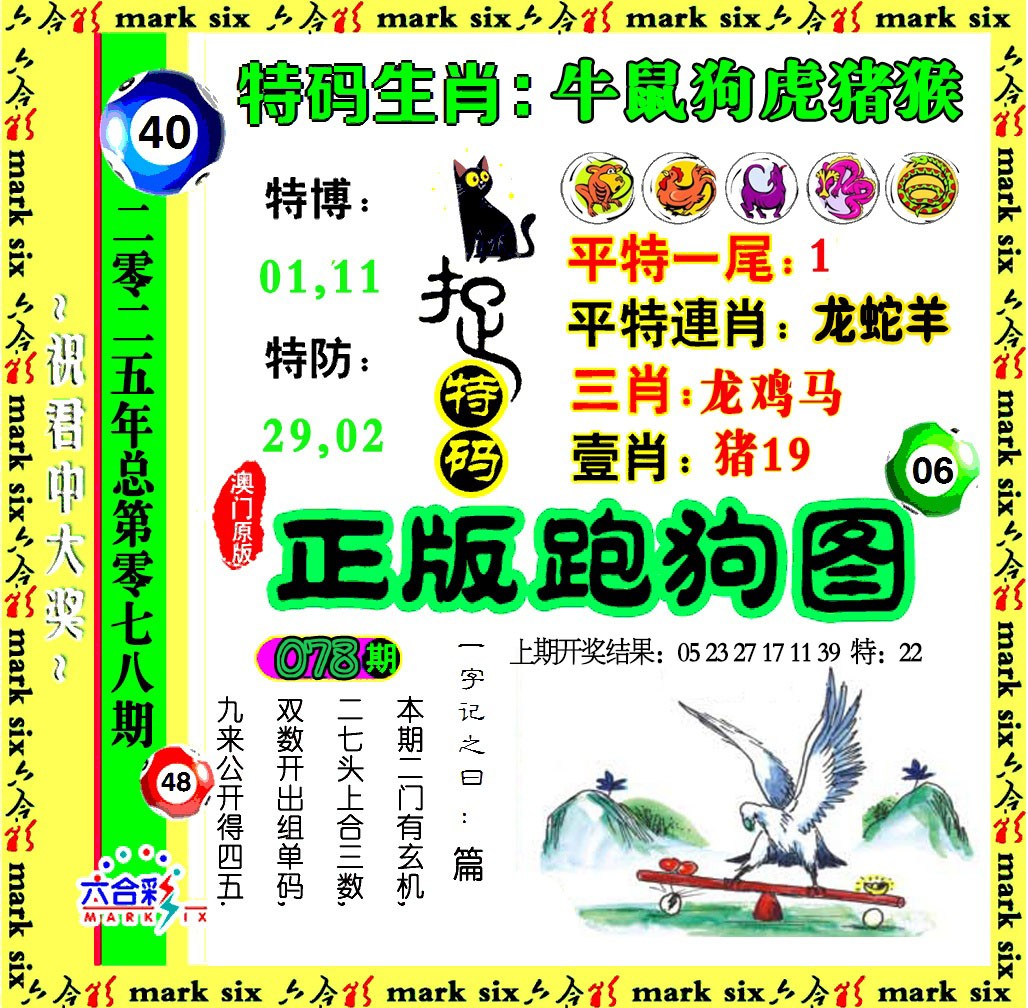 2025078期正版跑狗图