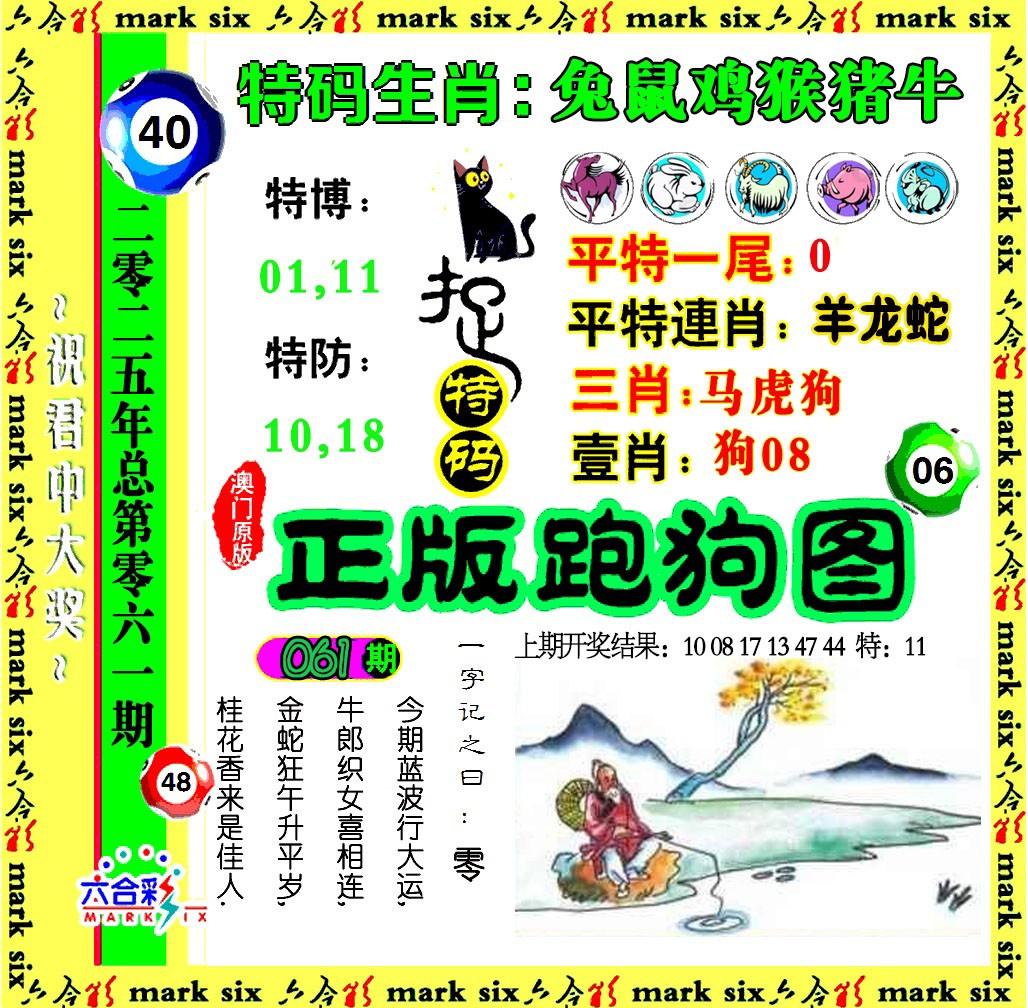2025061期正版跑狗图