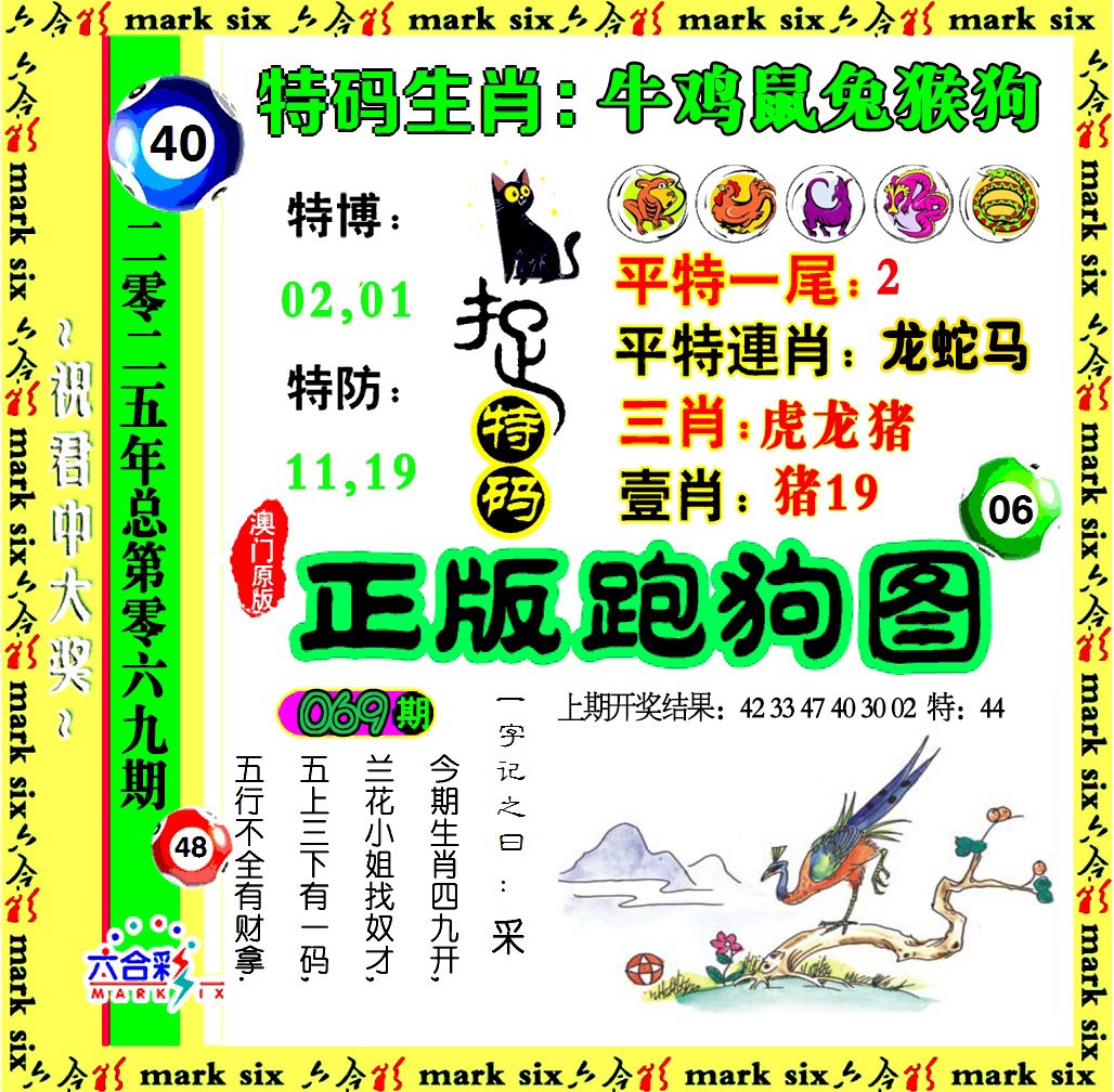 2025069期正版跑狗图