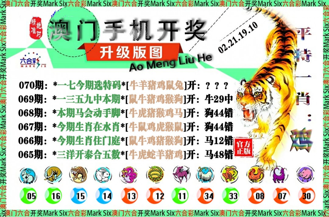 2025070期手机开奖图