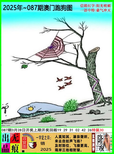 2025087期澳门跑狗无痕版