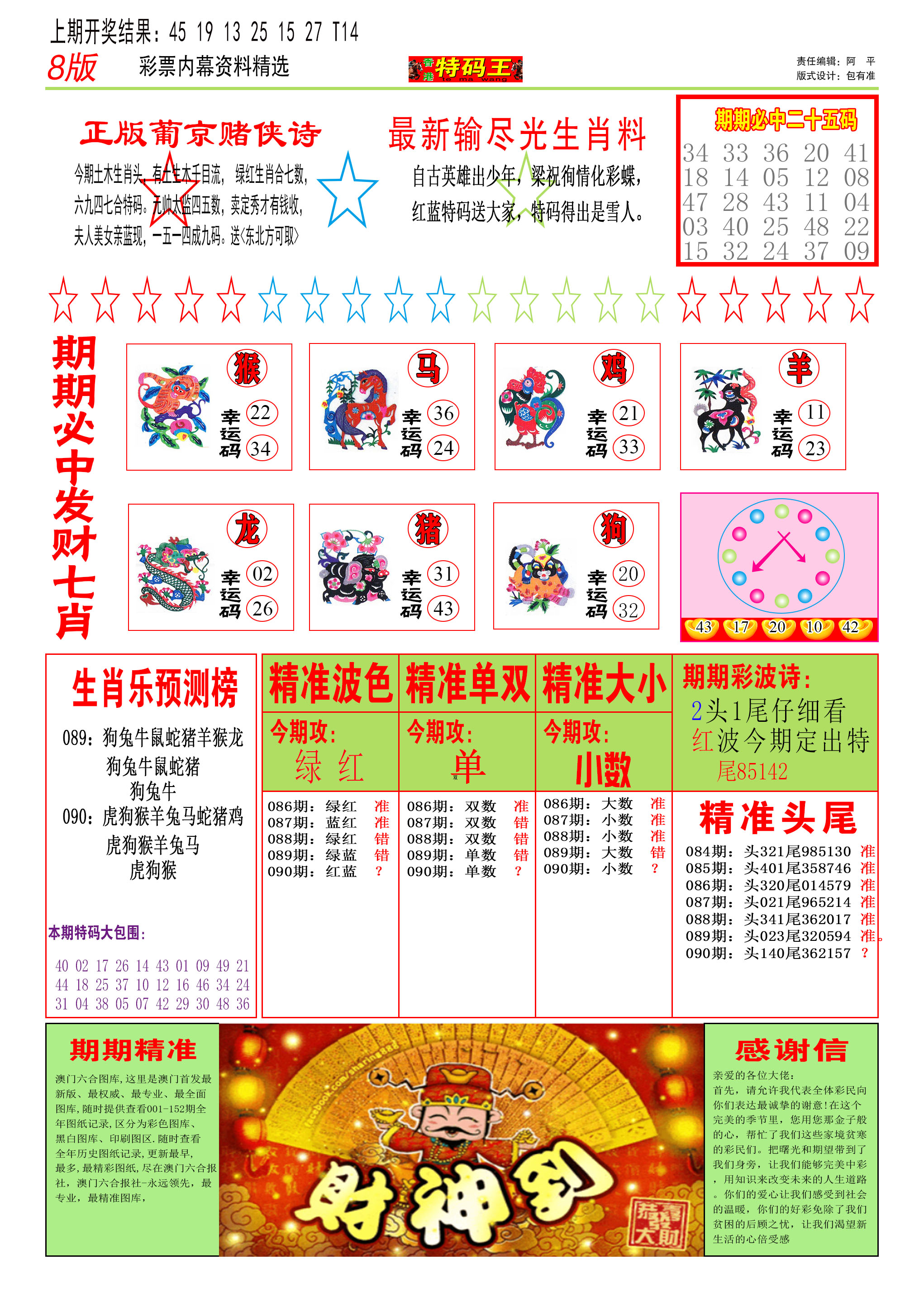 2025090期特码王B