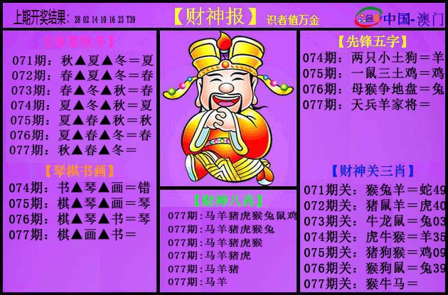2025077期紫财神