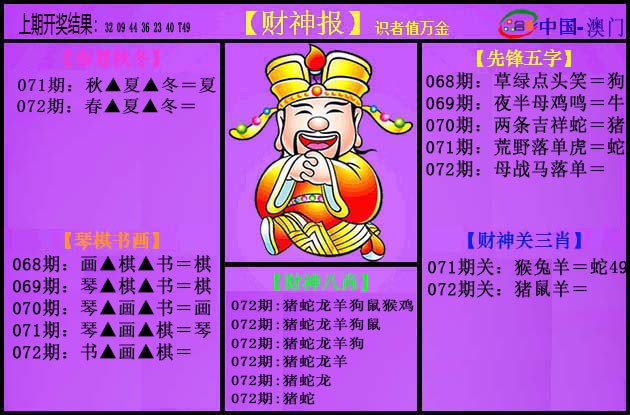 2025072期紫财神