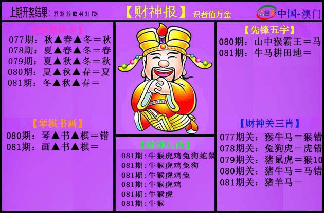 2025081期紫财神