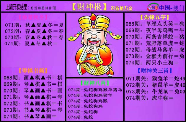 2025074期紫财神
