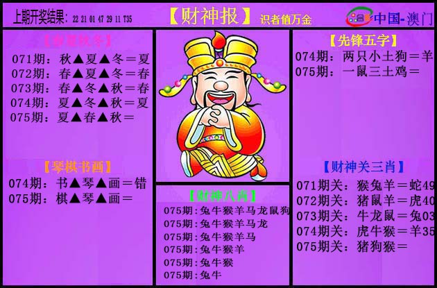 2025075期紫财神