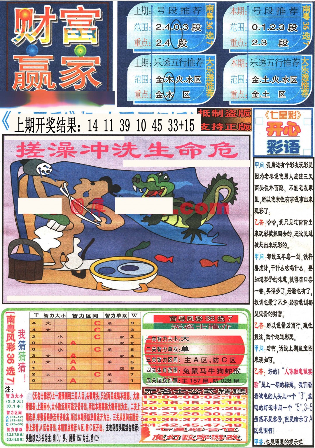 2025089期七星彩图(高清)